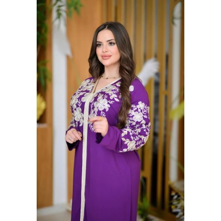 Jebba tunisienne fleurie