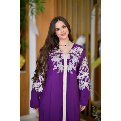 Jebba tunisienne fleurie