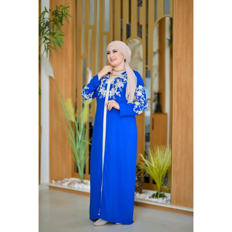 Jebba tunisienne fleurie