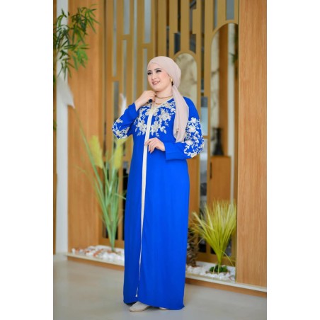 Jebba tunisienne fleurie