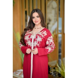 Jebba tunisienne fleurie