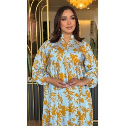 Robe Longue fleurie imprimé...