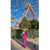 Ensemble 2 pièces pour femme - Haut large avec pantalon