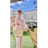 Ensemble Satiné Femme Chic – Tenue Élégante, Fluide et Modeste