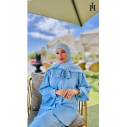 Ensemble Satiné Femme Chic – Tenue Élégante, Fluide et Modeste