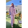 Ensemble Satiné Femme Chic – Tenue Élégante, Fluide et Modeste