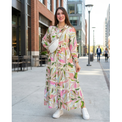 Robe longue femme imprimé...