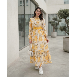 Robe Longue Fleurie Femme...