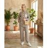 Ensemble Set Femme 2 Pièces Kamraya avec poche crochet – Tunique Ample & Pantalon Fluide Élégant