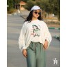 Ensemble Femme Tendance – Set 2 Pièces Casual Chic - Pull coton Pantalon Kamraya