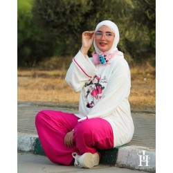 Ensemble Femme Tendance – Set 2 Pièces Casual Chic - Pull coton Pantalon Kamraya