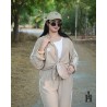 Ensemble Femme Sport Chic – Chemise Boutonnée et Pantalon Large