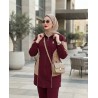 Jogging Femme Chic et Sportif Polo avec Fermeture Devant – Ensemble Confortable