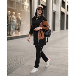 Jogging Femme Chic et Sportif Polo avec Fermeture Devant – Ensemble Confortable