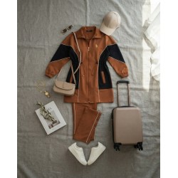Jogging Femme Chic et Sportif Polo avec Fermeture Devant – Ensemble Confortable