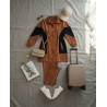 Jogging Femme Chic et Sportif Polo avec Fermeture Devant – Ensemble Confortable